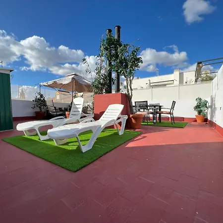 Penthouse Con Terraza- 2d 2b- Triana セビリア