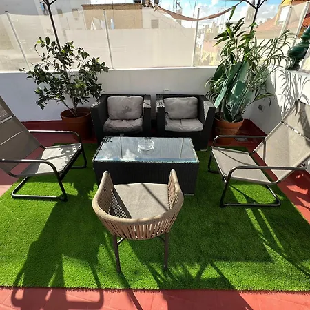 Penthouse Con Terraza- 2d 2b- Triana アパート